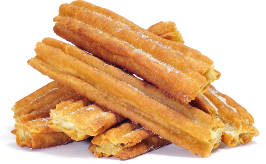 frozen raw churros to be filled
